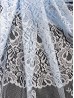 Flower Cut-Out Lace Design Scarf 